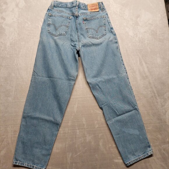 VTG Levis 560 Comfort Fit Jeans Mens W33 L32 Blue Denim Casual Wear - Picture 2 of 12